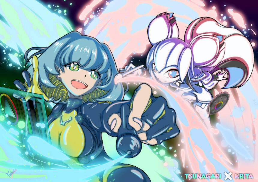 Krita mascot Kiki