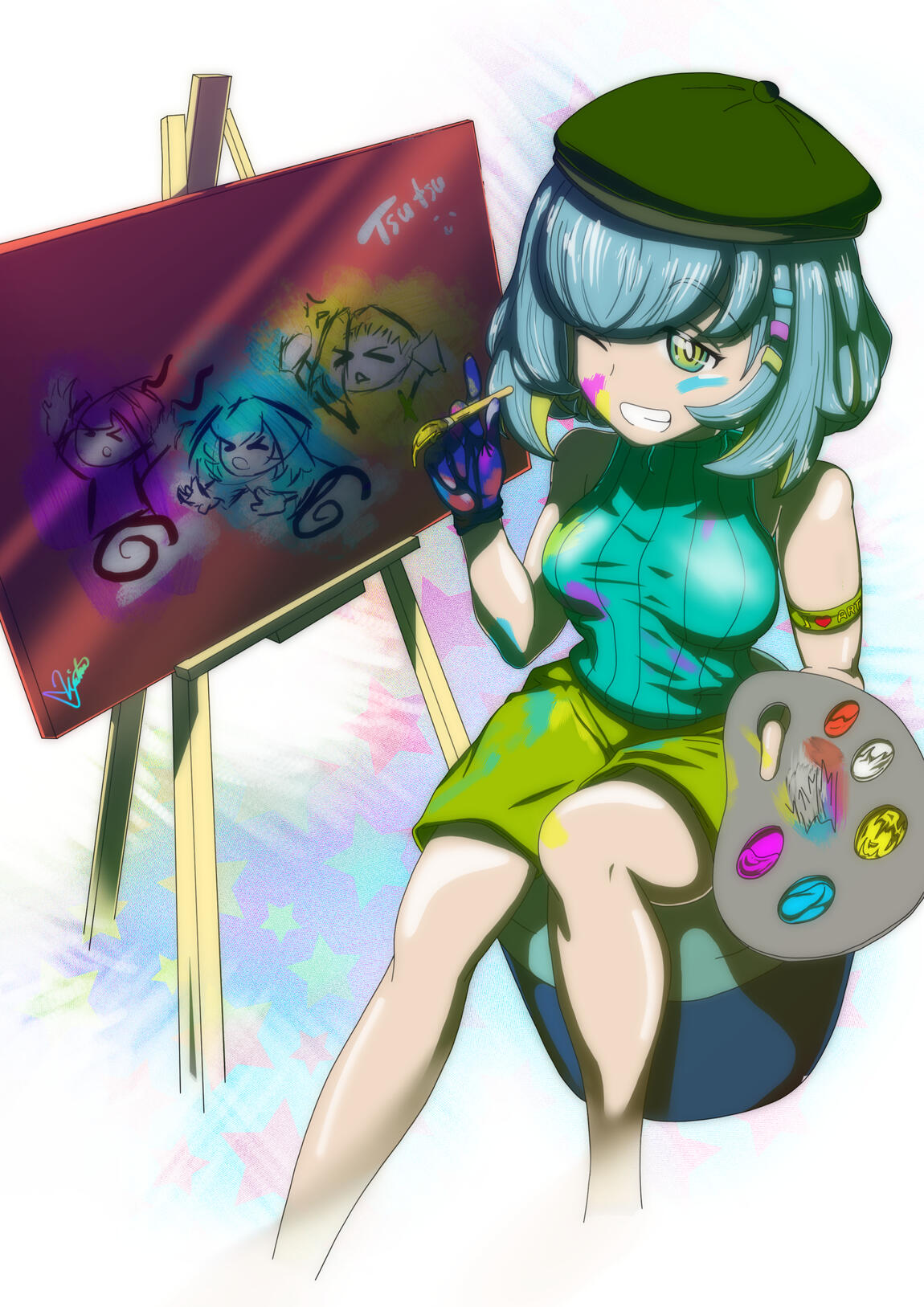 Tsunagari, Naru and Mirai