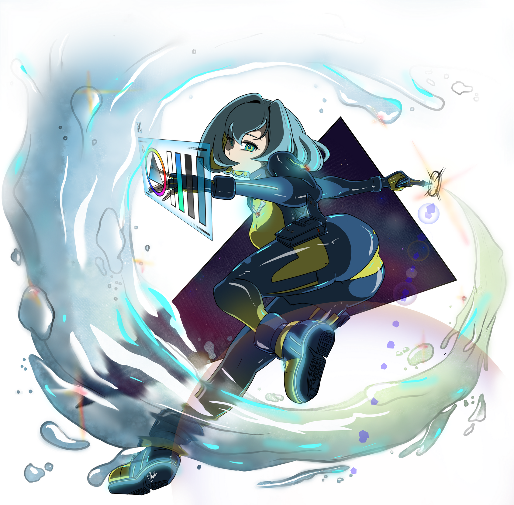 Characterdesign: Tsunagari Tsunagari Nagomi