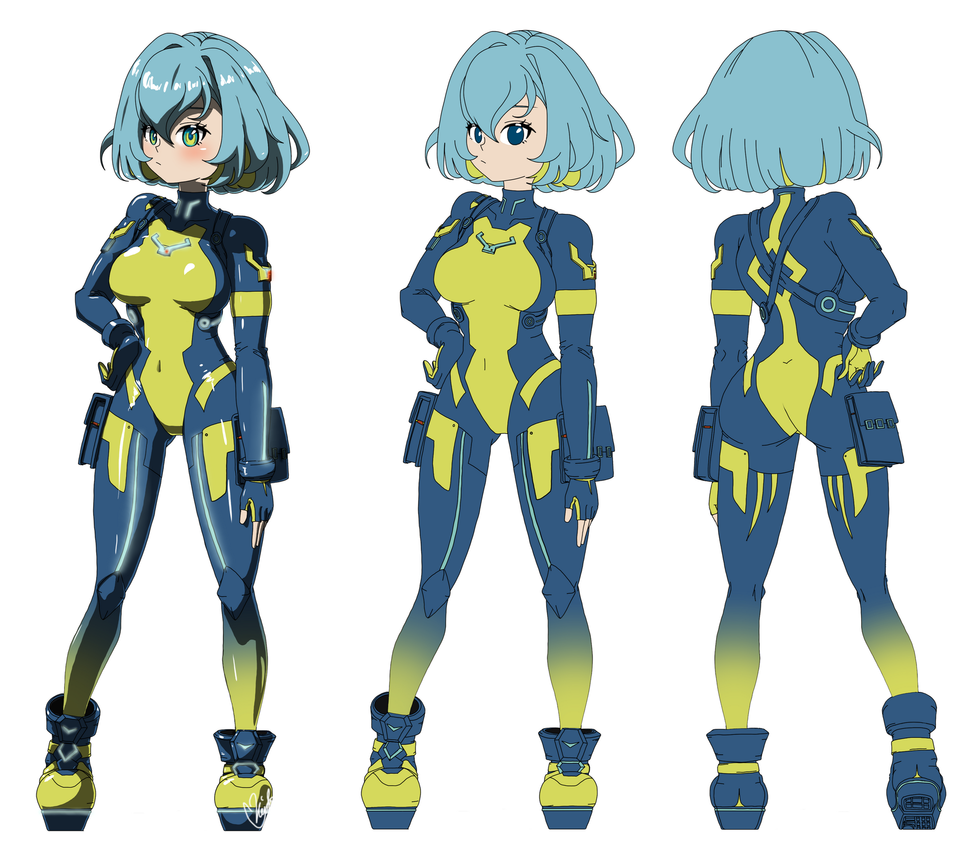 Characterdesign: Tsunagari Tsunagari Nagomi